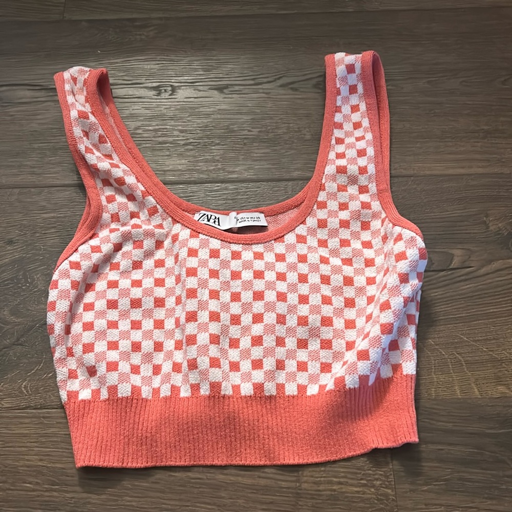 Zara cropped tank